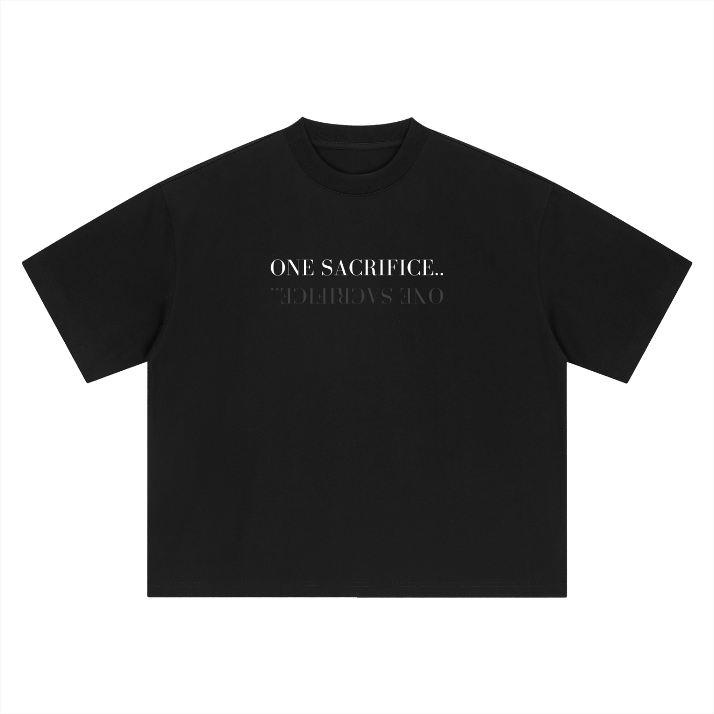 ONE SACRIFICE BOXY TEE